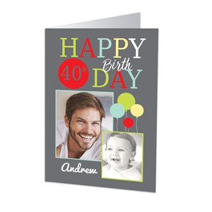 Birthday Photo Collage Card 11050111X