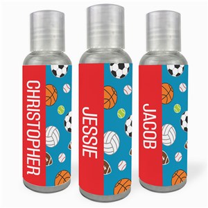 Personalized Sports Hand Sanitizer