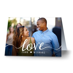 Love Photo Card | Personalized Valentine’s Day Cards