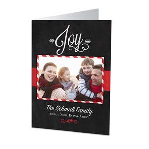 Christmas Joy Photo Holiday Cards | Personalized Holiday Cards