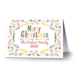 Festive Cheer Personalized Christmas Cards | Personalized Holiday Cards