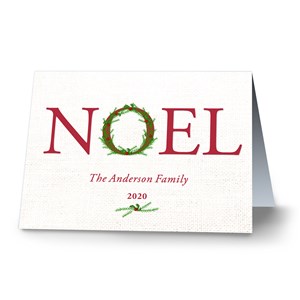 Noel Personalized Christmas Cards | Personalized Christmas Cards