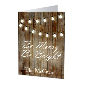 Merry and Bright Personalized Holiday Cards | Personalized Holiday Cards