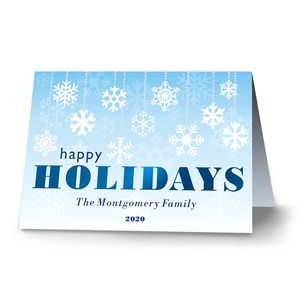 Let It Snow Personalized Holiday Cards | Personalized Holiday Cards