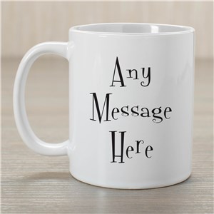 Mystical Message Coffee Mug | Customizable Coffee Mugs