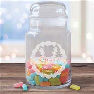 Engraved Easter Treat Jar