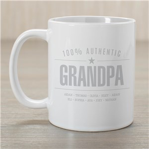 Personalized 100% Authentic Mug for Him | Customizable Coffee Mug