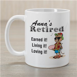 Personalized Retirement Coffee Mug | Customizable Coffee Mugs