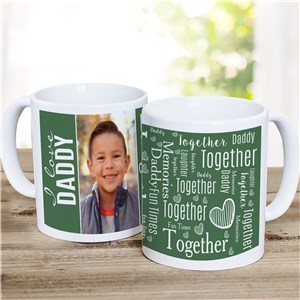 Personalized We Love Photo Word-Art Mug | Photo Mugs