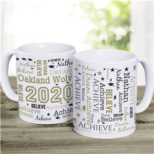 Personalized Graduation Coffee Mug