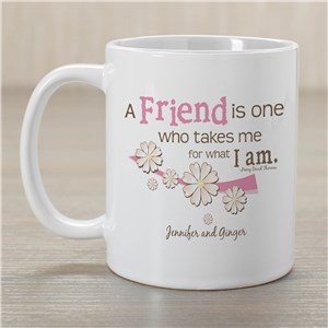 Friendship Personalized Coffee Mug | Customizable Coffee Mugs