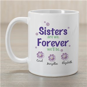 Personalized Sister Coffee Mug | Customizable Coffee Mugs