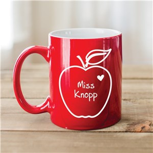 Apple of my Heart Mugs | Customizable Coffee Mugs