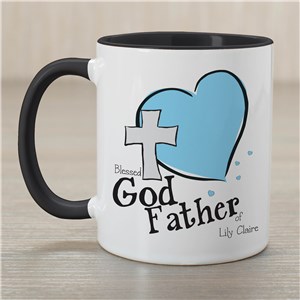 Personalized Godfather Of Two-Tone Mug | Personalized Mugs