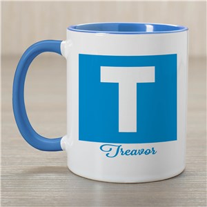 Personalized Initial and Name Mug | Customizable Coffee Mugs