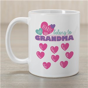 Custom Printed Grandma Mug | Personalized Gifts For Grandma