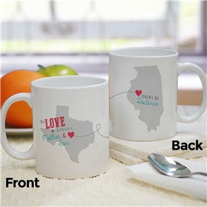 Long Distance Mug | Customizable Coffee Mugs