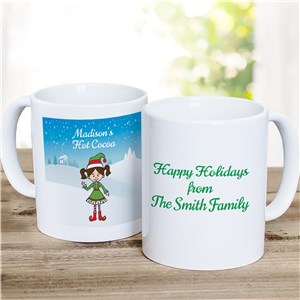 Holiday Character Coffee Mug | Personalized Christmas Mugs