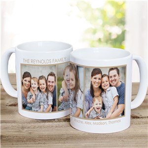 3 Photo Mug | Personalized Fathers Day Gift