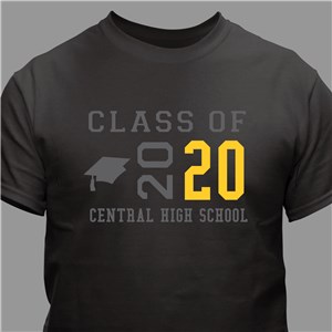 Personalized Class Of T-Shirt | Graduation Shirts