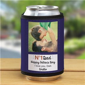 Personalized No. 1 Dad Can Wrap | Personalized Photo Gifts