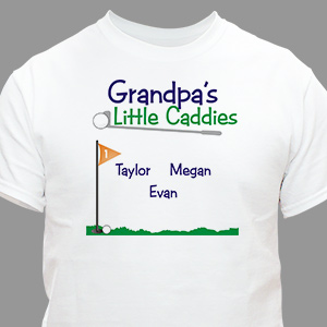 Little Caddies T-Shirt | Personalized T-shirts