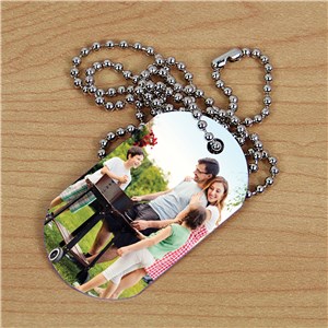 Picture Perfect Photo Dog Tag | Personalized Photo Gifts