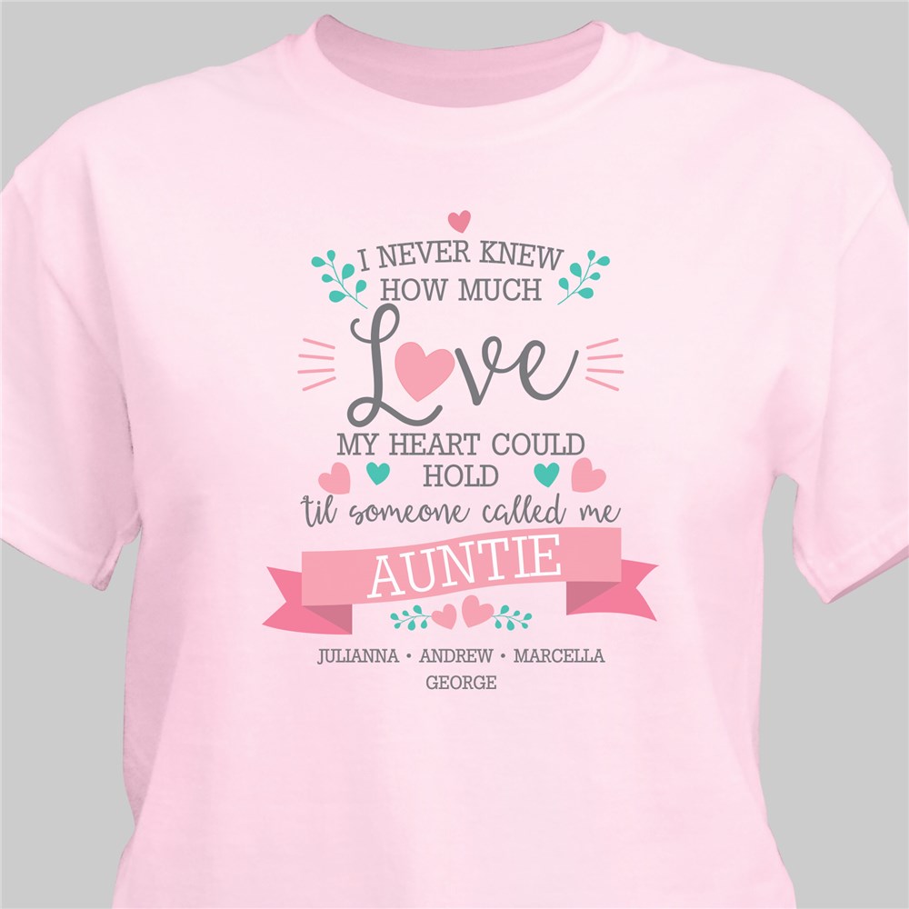 Personalized Love My Heart Could Hold T-shirt 316097X