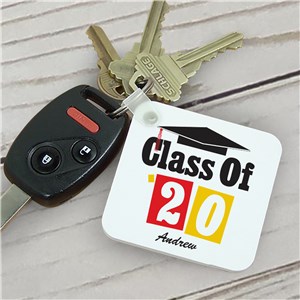 Personalized Class Of Graduation Key Chain | Graduate Gifts