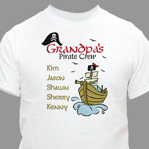 Pirate Crew Personalized T-Shirt | Personalized T-shirts