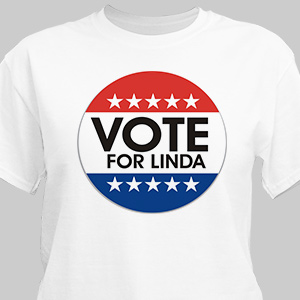 Vote Personalized T-Shirt | Personalized T-shirts