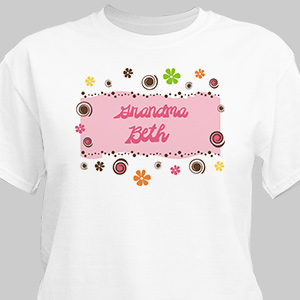 Personalized Custom T-shirt | Personalized Grandma Shirts