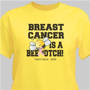 Breast Cancer's A Bee-otch | Cancer Awareness Shirt