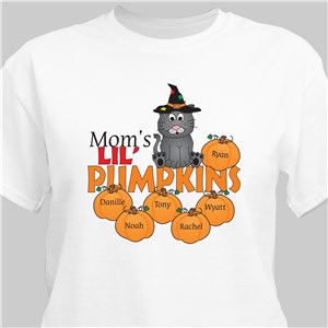 Personalized Lil Pumpkins Halloween T-Shirt | Personalized Halloween Shirts