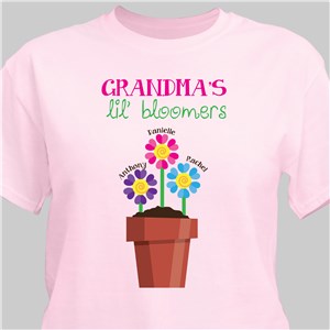 Personalized Lil' Bloomers T-Shirt | Personalized Grandma Shirts