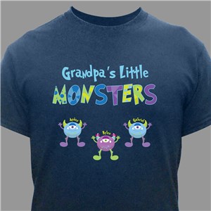 Personalized Little Monsters T-Shirt | Personalized Dad Shirts