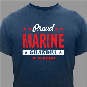 Proud Military Family T-Shirt | Personalized T-shirts