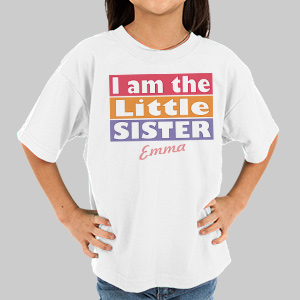 Personalized Big Sister Shirt | Personalized T-Shirts