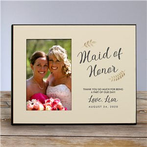 Personalized Bridesmaid Frame | Bridesmaid Picture Frames