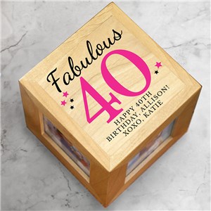 Birthday Photo Cubes | Personalized Photo Frames