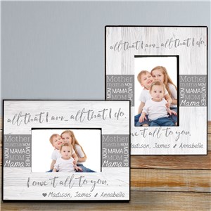 Personalized Mother's Day Frames | Picture Frame Gift