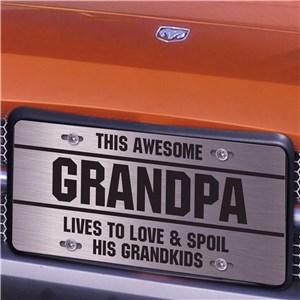 Personalized Live To Love And Spoil License Plate