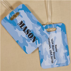 Personalized Camo Bag Tag 4167474