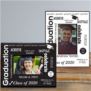 Personalized Follow Your Dreams Graduation Frame | Personalized Graduation Picture Frames