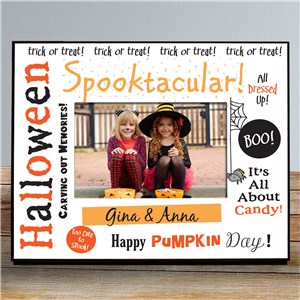 Spooktacular Halloween Printed Frame | Personalized Halloween Decor