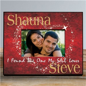 Personalized One My Soul Loves Printed Frame | Personalized Picture Frames For Couples