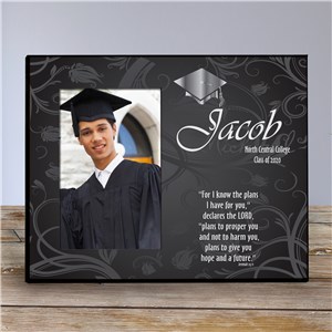 Personalized Graduation Blessing Printed Frame | Personalized Graduation Gifts