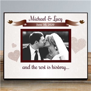 Personalized Wedding Printed Frame | Personalized Picture Frames