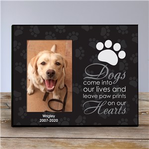 Personalized Pet Memorial Printed Frame | Personalized Picture Frames