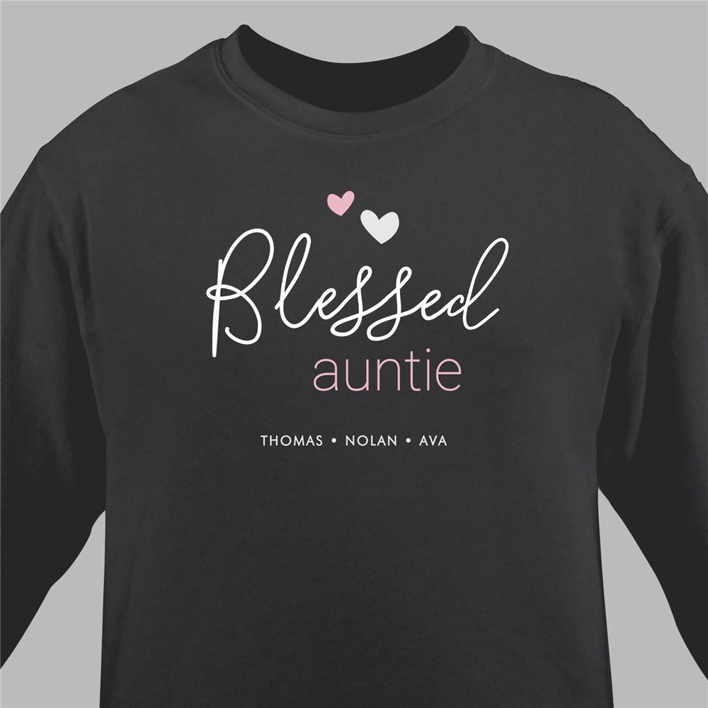 Sweatshirt for Her | Blessed Sweatshirt Personalized